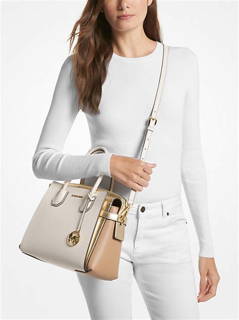 michael michael kors studio mercer medium tote|michael kors mercer belted satchel.